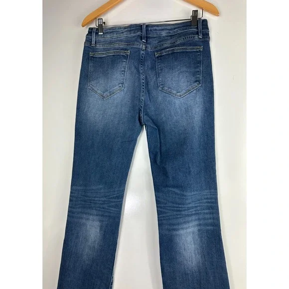 Driftwood Denim Kelly Bootcut Jeans Blue Medium Wash Cotton Blend Stretch 30 - Picture 7 of 10